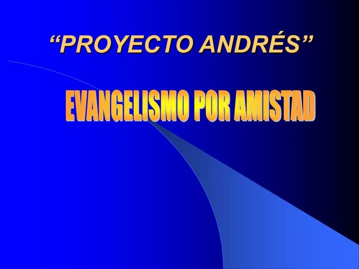 proyecto andr s