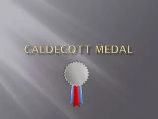 Caldecott Medal