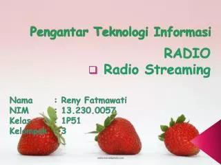 pengantar teknologi informasi