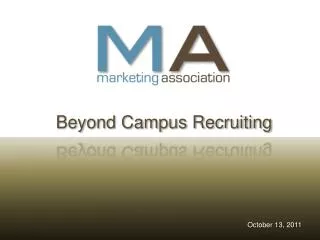 Beyond Campus Recruiting