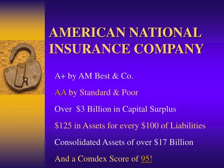 american national insurance company