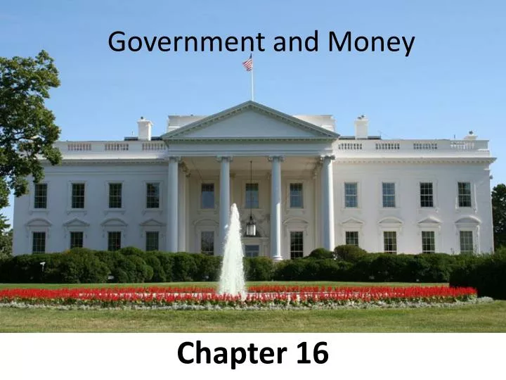 government and money