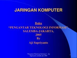 jaringan komputer