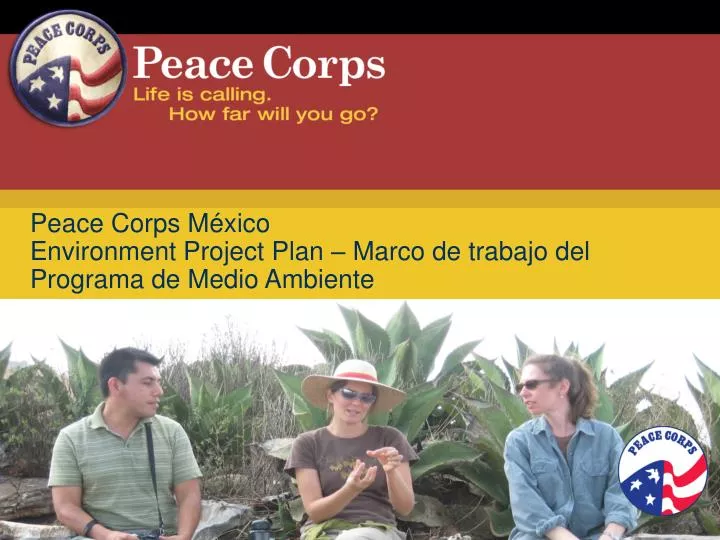 peace corps m xico environment project plan marco de trabajo del programa de medio ambiente