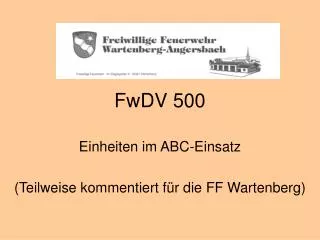 fwdv 500