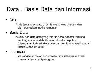 data basis data dan informasi