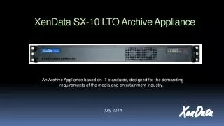 XenData SX-10 LTO Archive Appliance