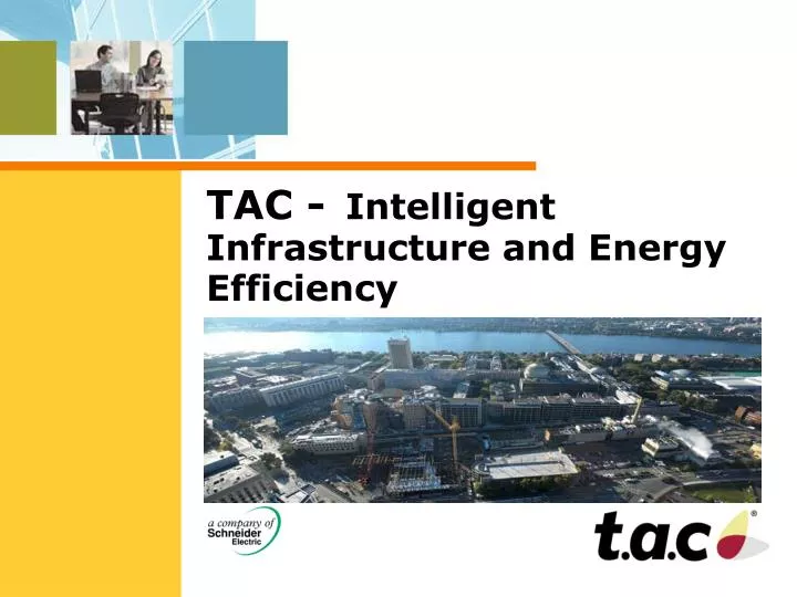 tac intelligent infrastructure and energy efficiency