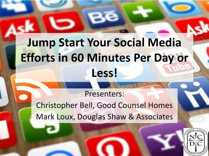 jump start your social media efforts in 60 minutes per day or less