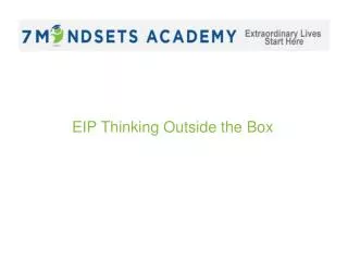 EIP Thinking Outside the Box