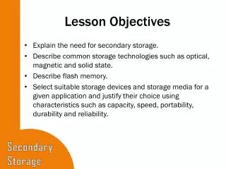 Lesson Objectives