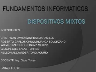 fundamentos informaticos
