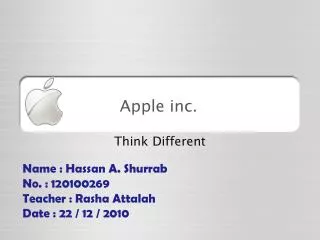 Apple inc.