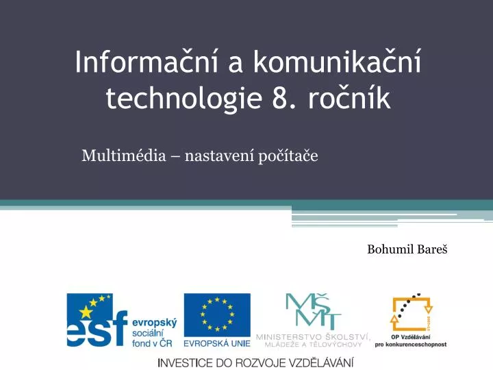 informa n a komunika n technologie 8 ro n k