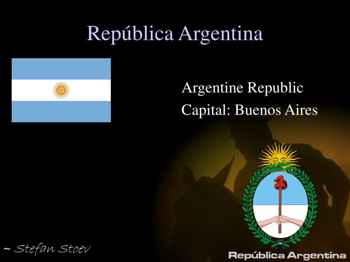 rep blica argentina