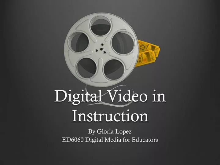 digital video in instruction