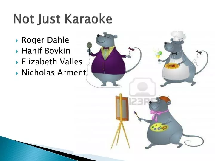 not just karaoke