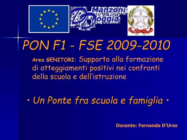 pon f1 fse 2009 2010