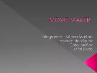 movie maker