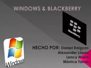 windows blackberry