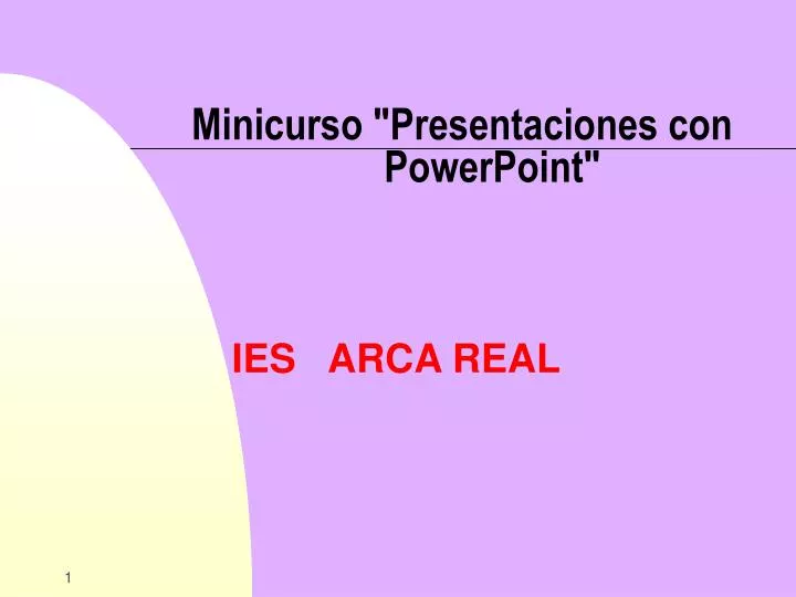 minicurso presentaciones con powerpoint