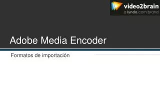 Adobe Media Encoder