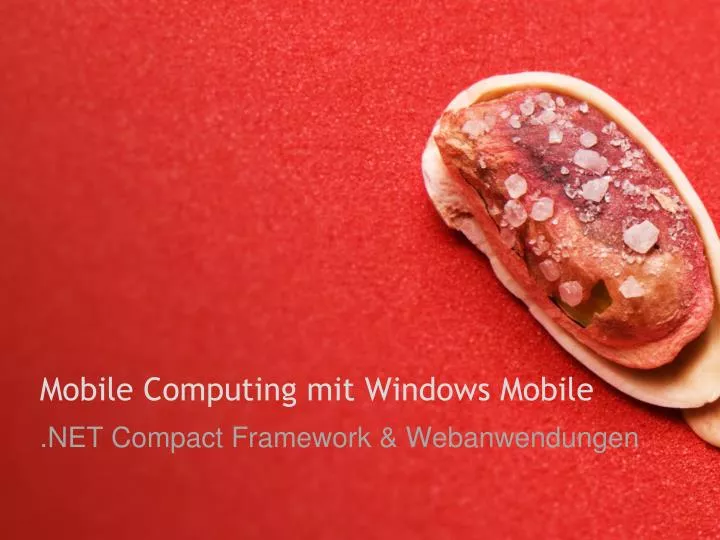 mobile computing mit windows mobile