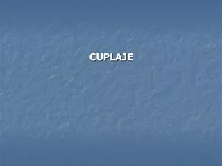 cuplaje