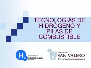 tecnolog as de hidr geno y pilas de combustible