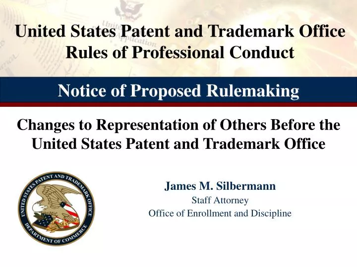 notice of proposed rulemaking