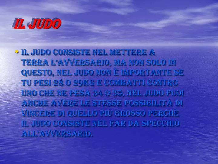 il judo