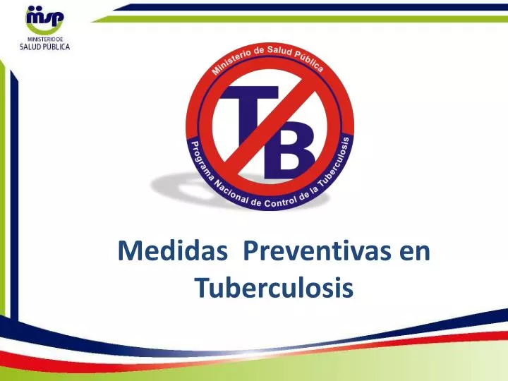 medidas preventivas en tuberculosis