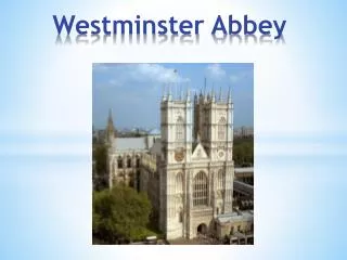 westminster abbey