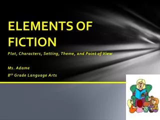 elements of fiction