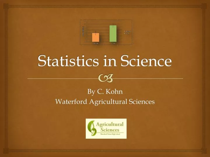 statistics in science