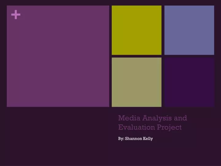 media analysis and evaluation project