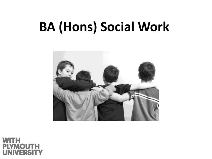 ba hons social work