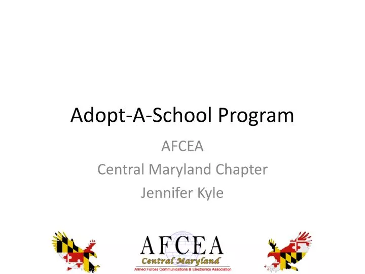 adopt a school program