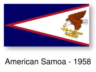 American Samoa - 1958