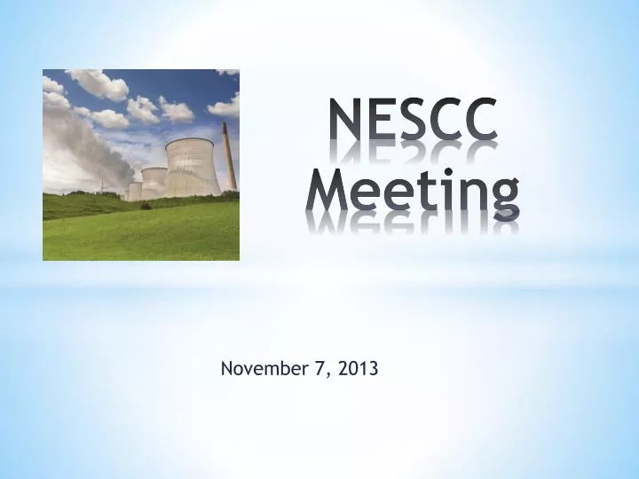 nescc meeting