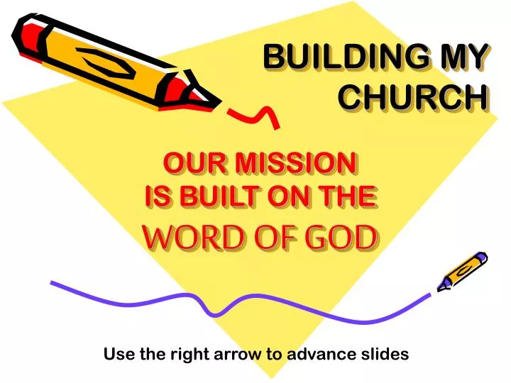 our mission is built on the word of god