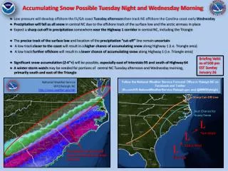Accumulating Snow Possible Tuesday Night and Wednesday Morning