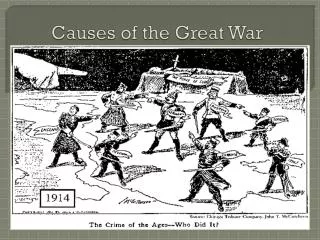 Causes of the Great War