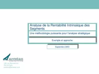 une m thodologie puissante pour l analyse strat gique