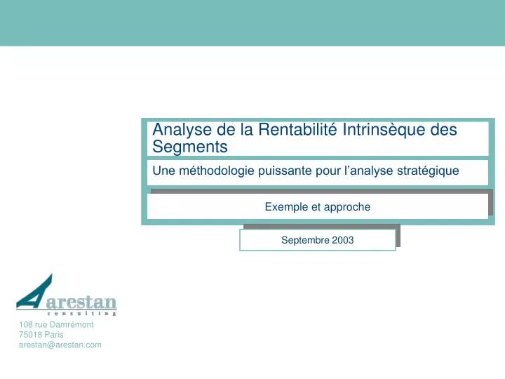 une m thodologie puissante pour l analyse strat gique