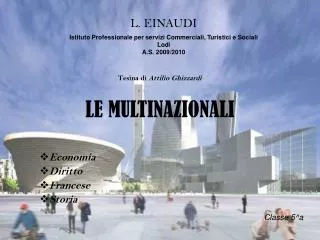 le multinazionali