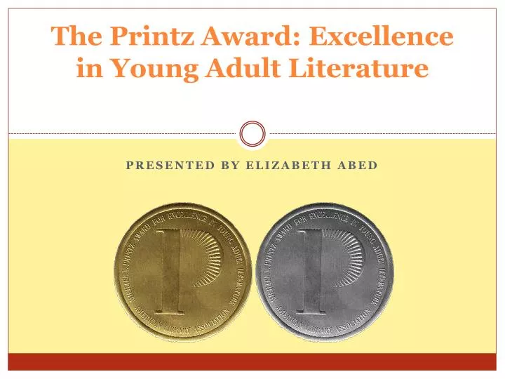 the printz award excellence in young adult literature