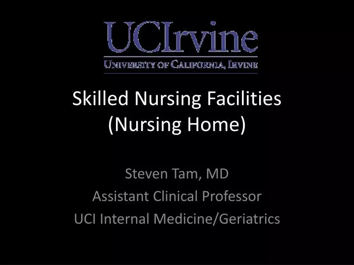 skilled nursing facilities nursing home