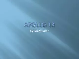 Apollo 13