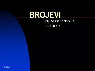 BROJEVI